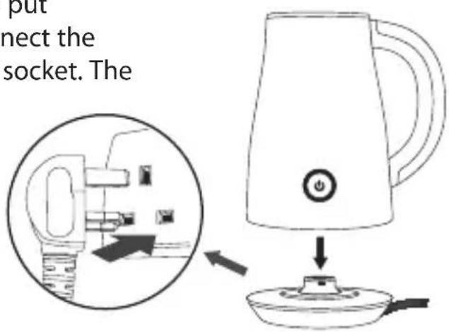 put nect the socket. The