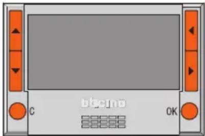 BTICINO HD4451 - Die Navigationstasten - 1