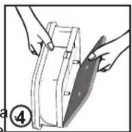 Illustration of hands holding a rectangular object with a shaded blade, no text or symbols present