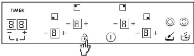 TIMER 8 8 - + - 8 + - 8 + - 8 + - 8 + ① ②