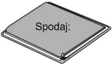 Spodaj: