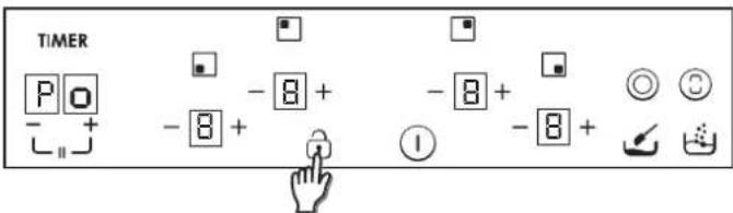 TIMER P O - + - 8 + - 8 + - 8 + - 8 + ①
