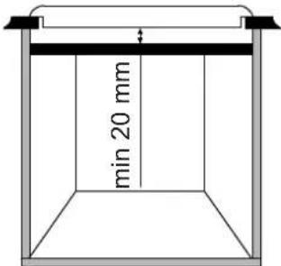 min 20 mm