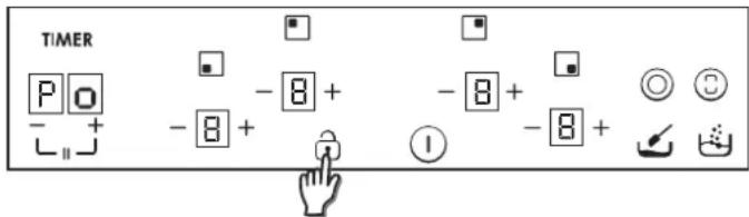 TIMER P O - + - 8 + - 8 + - 8 + - 8 + ①