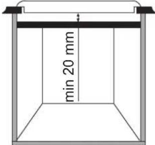min 20 mm