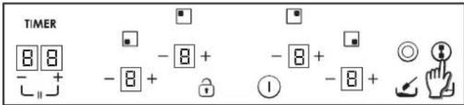 TIMER 8 8 - + - 8 + - 8 + - 8 + - 8 + ①
