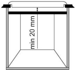 min 20 mm