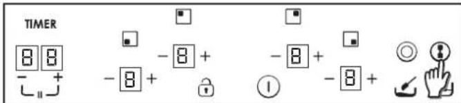 TIMER 8 8 - + - 8 + - 8 + - 8 + - 8 + ① + - 8 + ◎ !