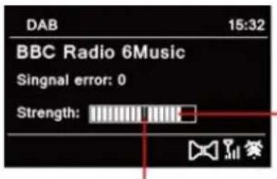 DAB 15:32 BBC Radio 6Music Singnal error: 0 Strength: