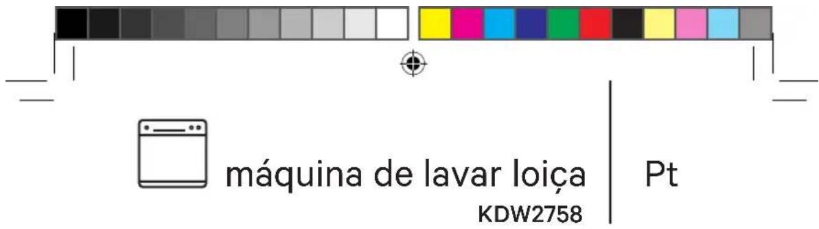 máquina de lavar loiça KDW2758 Pt