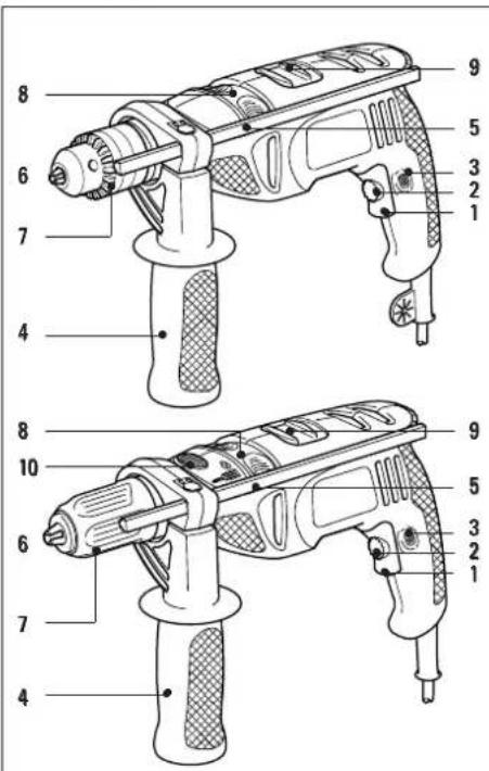 BLACK & DECKER KR650CRE - KR540 KR550 KR600 - 1