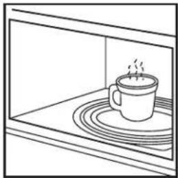 KENMORE 790.80333 - For stubborn soil: Boil a cup of water in the oven - 1