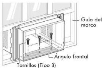 Guía del marco Ángulo frontal Tornillos (Tipo B)