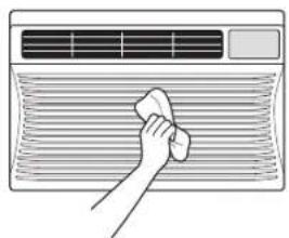 KENMORE 580.77107 - Cleaning the Air Conditioner - 1