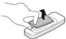 KENMORE 580.77107 - - Inserting the Remote Control Battery - 1