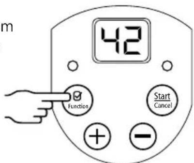 m 42 Function Start Cancel + -