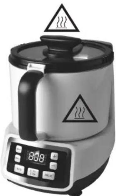 Lakeland 62387 - WARNING – HOT SURFACES - 1