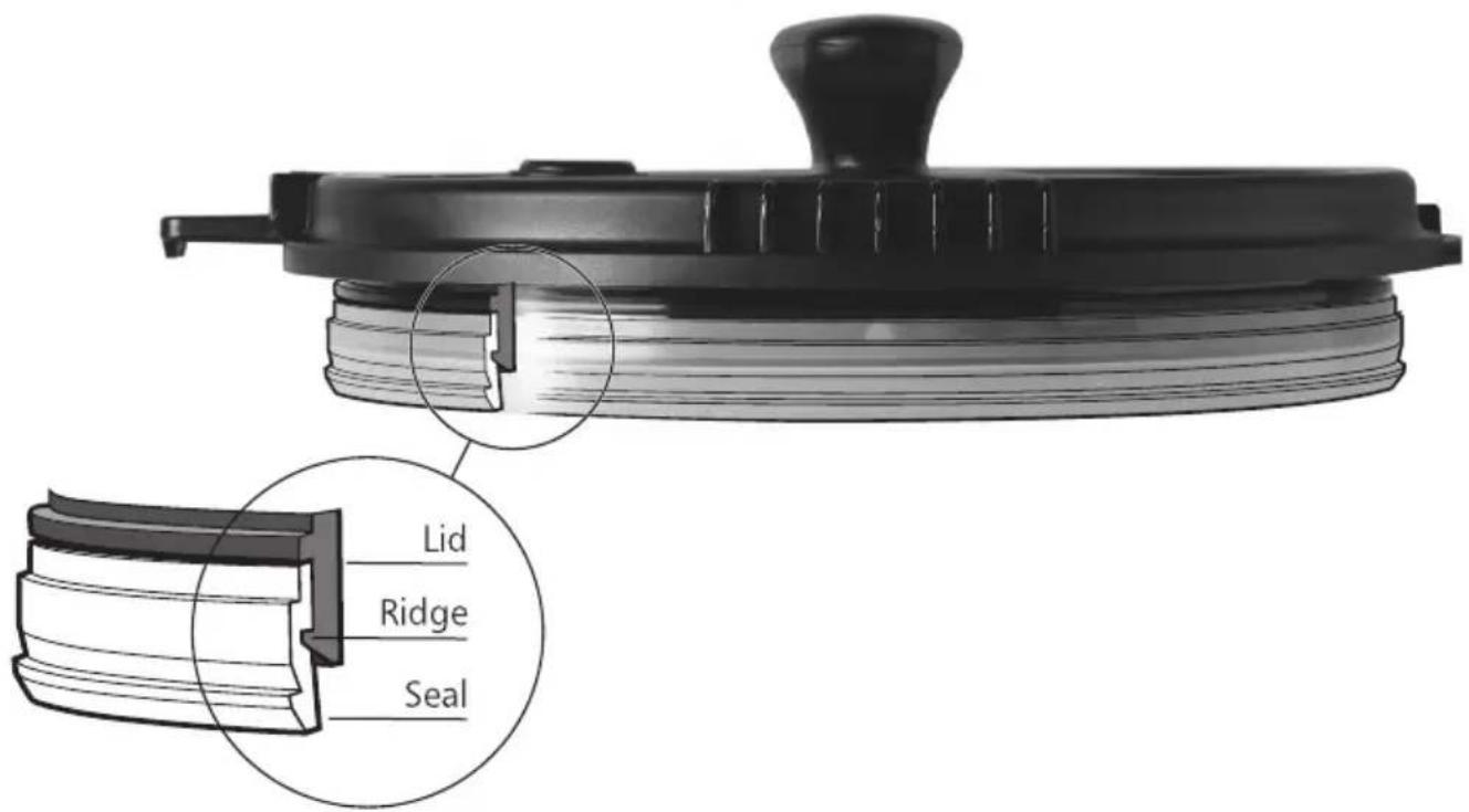 Lid Ridge Seal