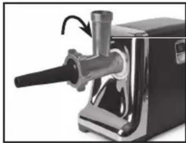 Lakeland 61776 - TAKING THE SAUSAGE MAKER ATTACHMENT APART - 1
