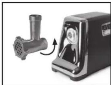 Lakeland 61776 - ASSEMBLING THE MEAT MINCER - 3
