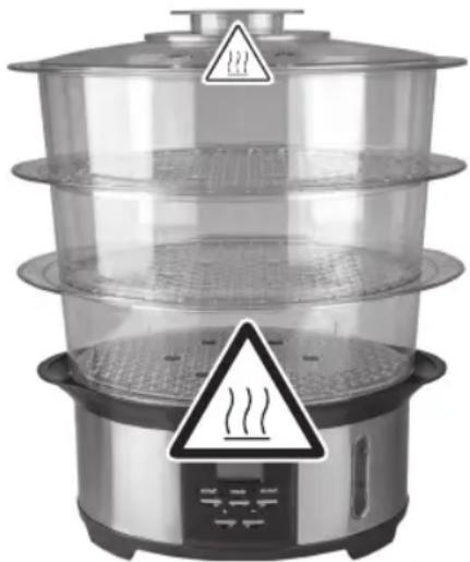 Lakeland 61769 - WARNING – HOT SURFACES - 1
