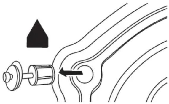 KENWOOD K712WM15 - To remove the transit bolts: - 1