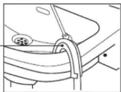 KENWOOD K1014WM18 - Draining to a sink or wash-basin - 1
