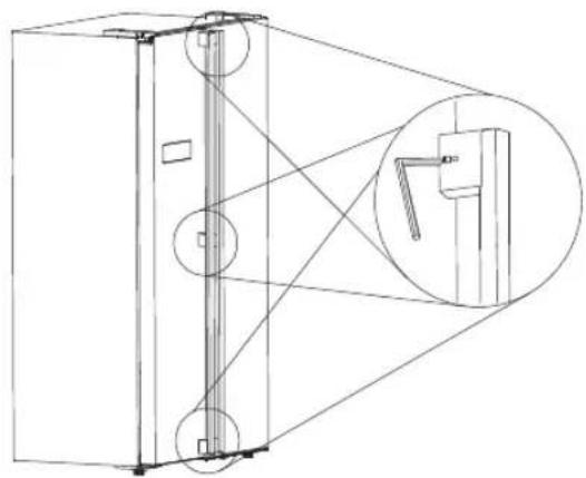 KENWOOD KSBSW17 - removing the door handles - 2