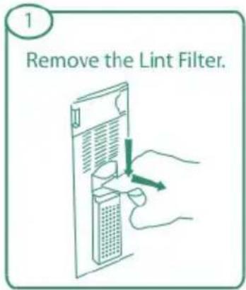 1 Remove the Lint Filter.
