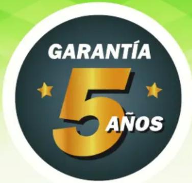 GARANTÍA 5 AÑOS