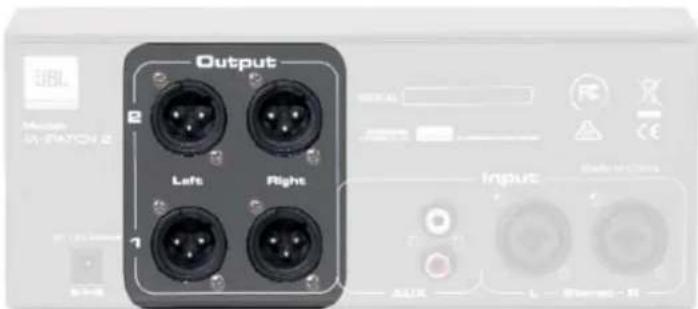 Output Left Right 1 Output Input AUX