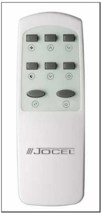 Jocel JACP9-030689 - APARÊNCIA E FUNÇÃO DO PAINEL DE CONTROLO - 2