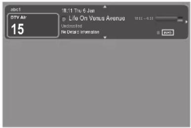 abcc1 DTV Air 15 18:11 Thu & Jun Life On Venus Avenue Undesstated No Deals Information 18:00 - 4:31 BACC