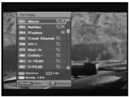 TV-Info 052: Mezzn 053: NatGeo 054: Playboy 055: Travel Channel 056: VH-1 070: Med1tv 089: CANAL+ 081: C+ FILM1 082: C+FELM2 Sortons 1.8x Debug: FAV FAMPS Info Amount