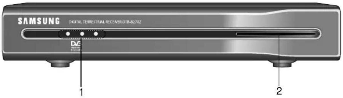 SAMSUNG DIGITAL TERRESTRIAL RECEMBER DTB-8270Z 1 2
