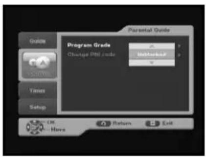 Parental Guide Program Grade Change PBI code Inbetween OK Have Return Exit