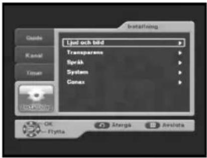 Instaffning Ljed och bild Transparence Språk System Corax OK — Flylla Ämrgå Avsoluta