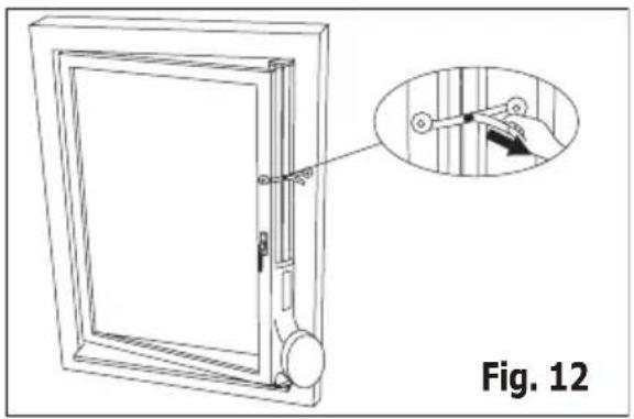 AEG PX71-265WT - Installation dans une fenêtre à battants - 5