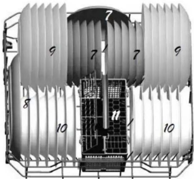 Technical diagram of a mechanical or fluidic device with numbered components, likely a valve or pump assembly.