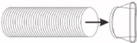 Klarstein Metrobreeze 9 Paris - Duct Mount Instruction - 2