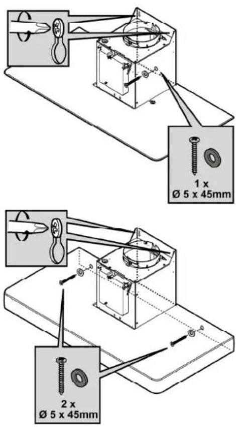 1 x Ø 5 x 45mm 2 x Ø 5 x 45mm