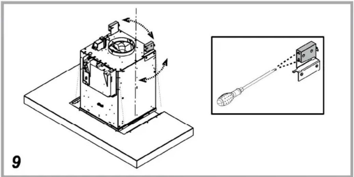 Technical illustration of a mechanical device with a close-up inset showing a sensor or probe interacting with a component (no text or symbols present)