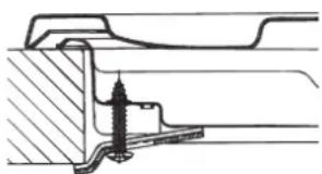 Hotpoint Ariston PKL 641 D2/IX/HA EE - Схема кріплення на гачках - 2