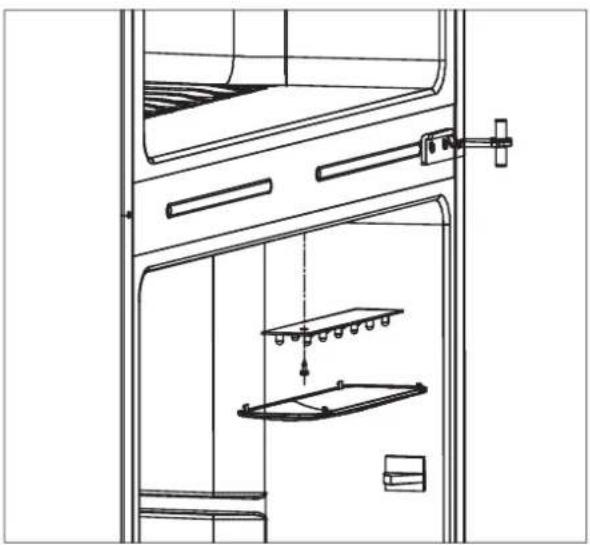 Hotpoint Ariston NTMTZH 822 FT - Ampulün değiştirilmesi - 2