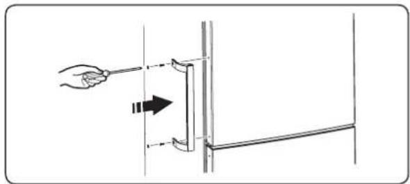 Hotpoint Ariston NTMTZH 822 FT - INSTALLAZIONE DELLE MANIGLIE - 1