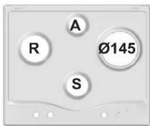 A R Ø145 S