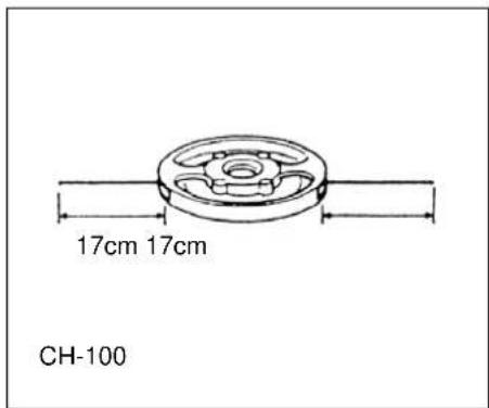 17cm 17cm CH-100