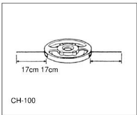 17cm 17cm CH-100