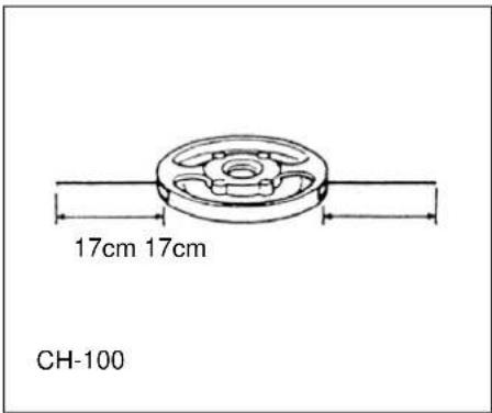 17cm 17cm CH-100