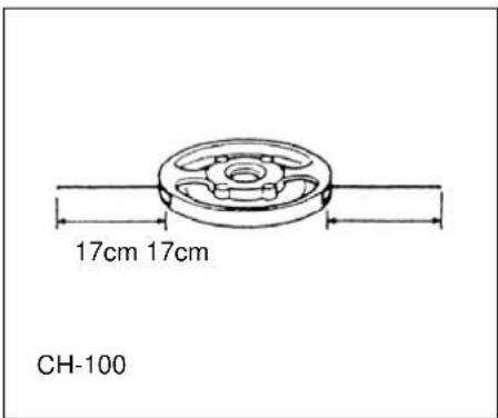 17cm 17cm CH-100